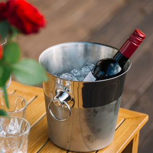 Ice Bucket and Tongs